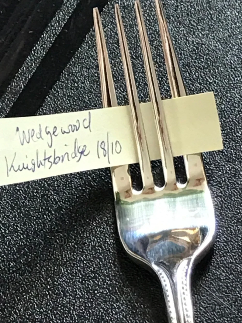 Wedgwood Knightsbridge /Vera Wang 8.25” Dinner Fork NEW